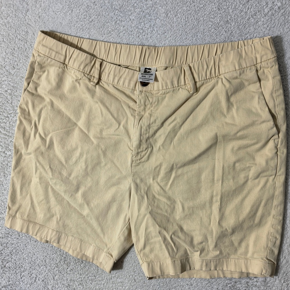 Bearbottom Chino Shorts Mens XXL 36/7 Tan Stretch